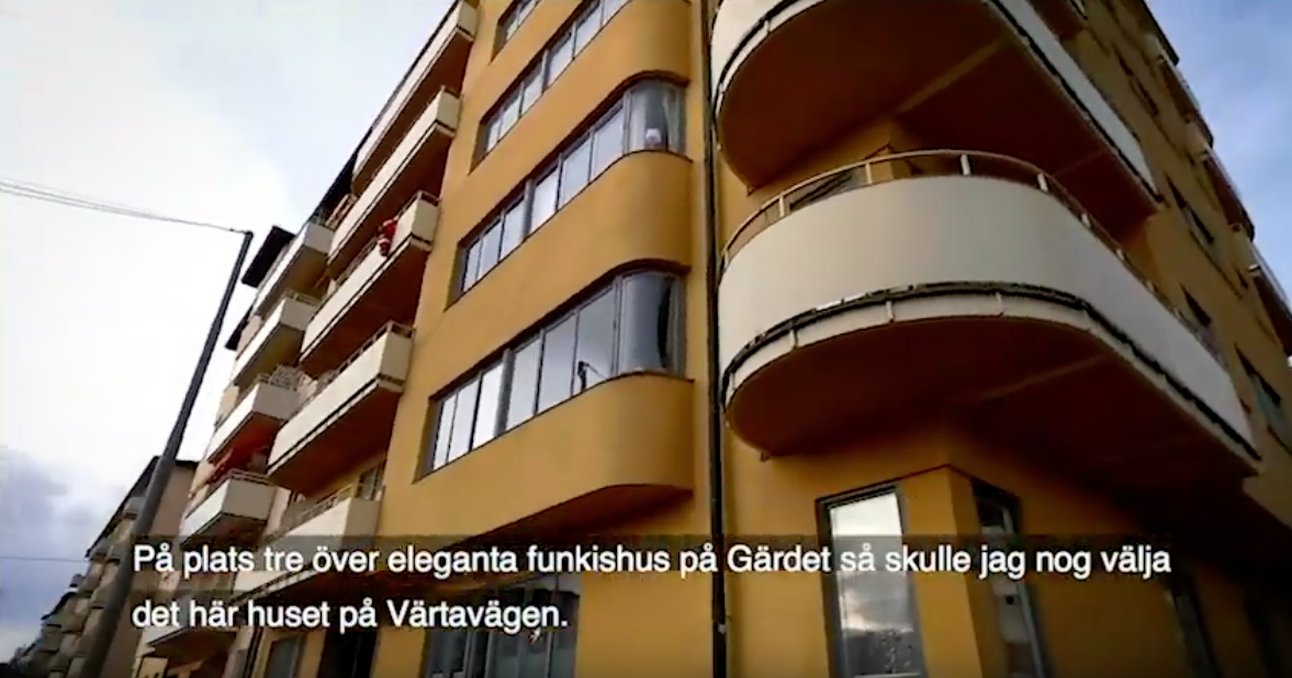 Vackraste funkishuset - plats tre