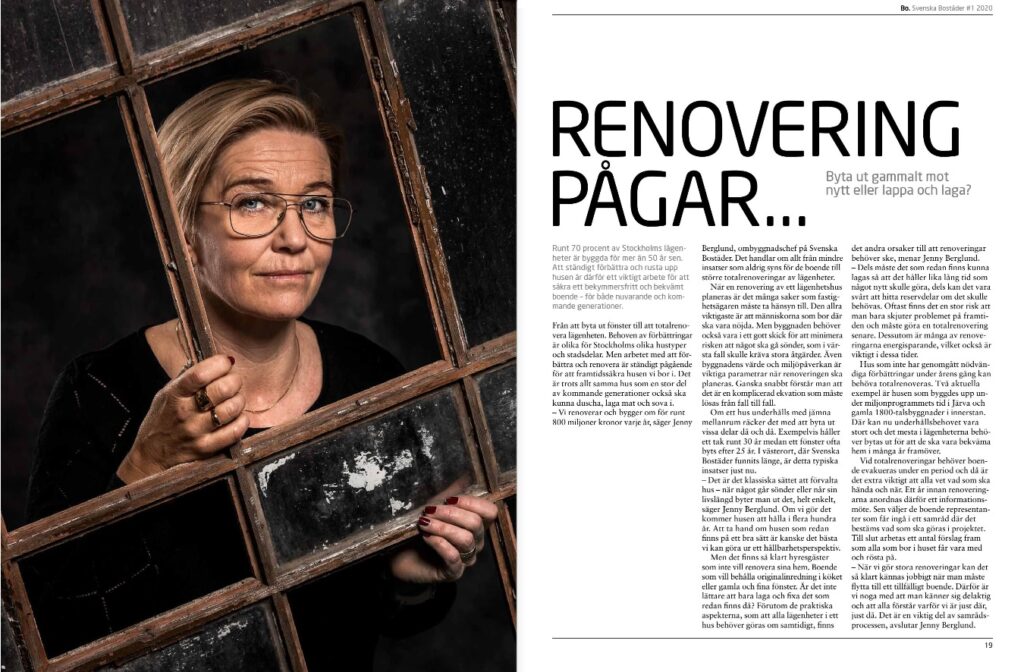 Renovering och underhåll