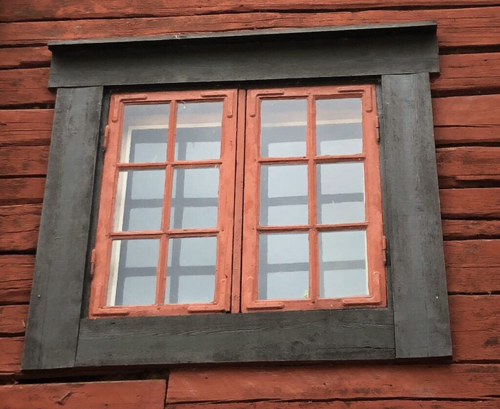Gamla fönster i Wadköping