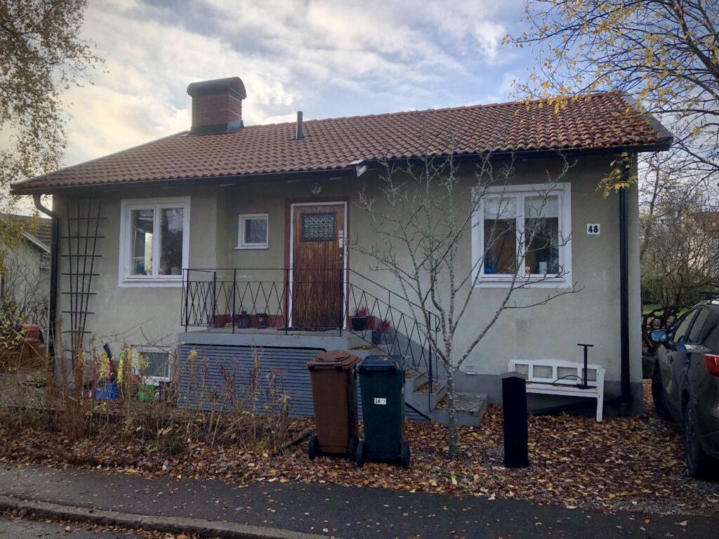egnahemshus i Råcksta.